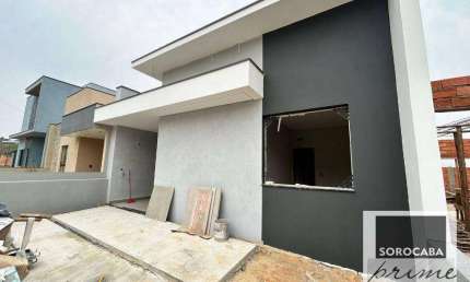 Casa com 3 dormitórios (sendo 1 suíte) à venda, 110 m² por R$ 670.000 - Horto Florestal Villagio - Sorocaba/SP