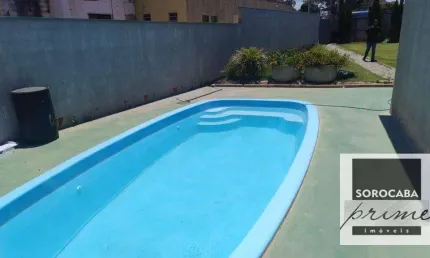 Chácara com 3 dormitórios à venda, 900 m² por R$ 380.000 - Brigadeiro Tobias - Sorocaba/SP
