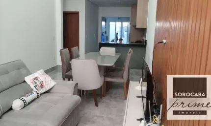 Casa com 3 dormitórios ( sendo 1 suíte) à venda, 121 m² por R$ 720.000 - Horto Florestal Villagio - Sorocaba/SP