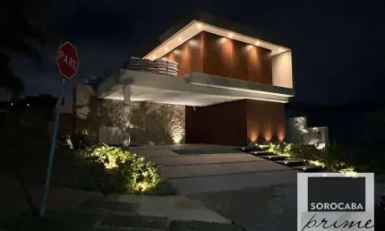 Sobrado com 4 dormitórios à venda, 405 m² por R$ 4.500.000,00 - Alphaville Nova Esplanada III - Votorantim/SP