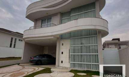Sobrado com 4 dormitórios ( sendo 3 suítes)  para alugar, 300 m² por R$ 13.000/mês - Sorocaba