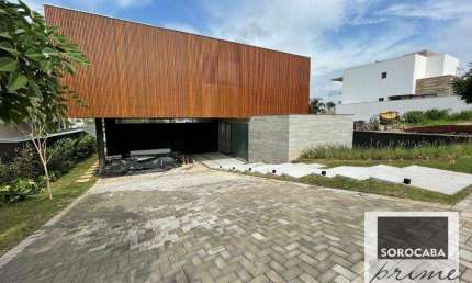 Casa com 4 suítes , 380 m² - venda por R$ 4.500.000 ou aluguel por R$ 27.066/mês - Alphaville Nova Esplanada III - Votorantim/SP