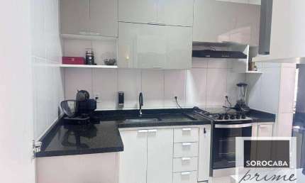 Apartamento com 3 dormitórios ( sendo 1 suíte)  à venda, 72 m² por R$ 529.000 - Jardim Piratininga - Sorocaba/SP