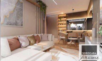 Apartamento com 3 dormitórios à venda, 66 m² por R$ 422.000 - JR São Paulo II - Sorocaba/SP