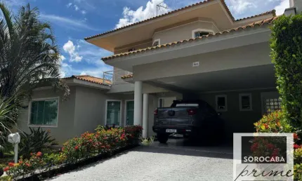Sobrado com 3 suítes para alugar, 385 m² por R$ 12.188/mês - Jardim Residencial Tivoli Park - Sorocaba/SP