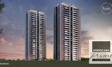 Apartamento lançamento com 3 dormitórios ( sendo 1 suíte) à venda, 116 m² - Haia Boa Vista - Alto da Boa Vista - Sorocaba/SP