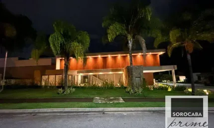 Sobrado com 4 dormitórios à venda, 405 m² por R$ 4.500.000,00 - Alphaville Nova Esplanada III - Votorantim/SP