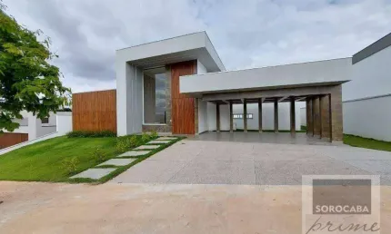 Casa com 4 suítes, 394 m² - venda por R$ 3.990.000 ou aluguel por R$ 26.868/mês - Saint Patrick Residencial - Sorocaba/SP
