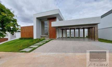 Casa com 4 suítes, 394 m² - venda por R$ 3.990.000 ou aluguel por R$ 26.868/mês - Saint Patrick Residencial - Sorocaba/SP