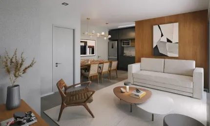 Lindo apartamento de 2 dormitórios e 1 vaga em chácara klabin são paulo - sp