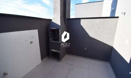 Apartamento 3 quartos, suíte, terraço com churrasqueira em são josé dos pinhais.