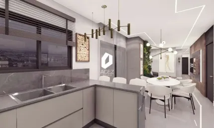 Apartamento com 03 quartos 01 suíte  e varanda ampla;