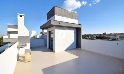 Sobrado novo, com terraço amplo 03 quartos e 03 vagas!