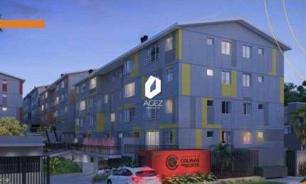 APARTAMENTO COM 2 QUARTOS, SACADA  E 1 VAGA DE GARAGEM