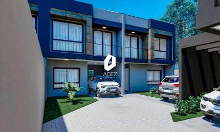 Sobrado novo em condomínio 03 quartos 01 suíte 02 vagas!