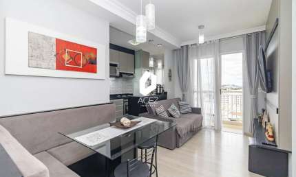 Apartamento em condomínio clube, 2 quartos sendo 1 suíte.