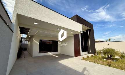 Casa novo a venda na Fazenda Rio Grande, 3 quartos sendo 1 suíte.