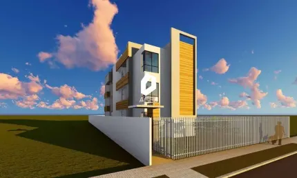 Apartamento com 2 quartos e vaga de garagem em São José dos Pinhais