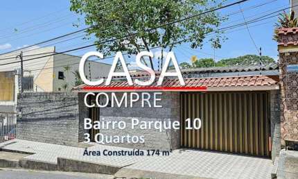 Casa com 3 quartos à venda na Rua Theodore, 17, Parque 10 de Novembro, Manaus
