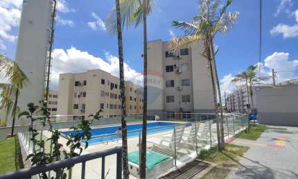 Vendo apartamento com 2 quartos, no Cond, Viva Vida Flores, Av. das Torres, com 42m², Lago Azul, Manaus