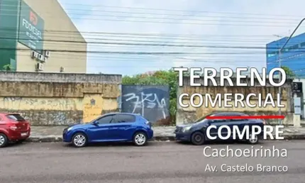Terreno Comercial à venda, Cachoeirinha, 22,82 x 89,39m, Av. Castelo Branco – Manaus