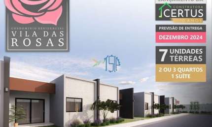 CONDOMÍNIO RESIDENCIAL VILA DAS ROSAS - Casa em Condomínio vila das Rosas/ Natal Rn