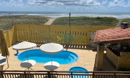 Casa Padrão/ Casa em frente ao mar / Casa em frente ao mar em Natal / Casa em Extremoz / Casa na Praia de Genipabu