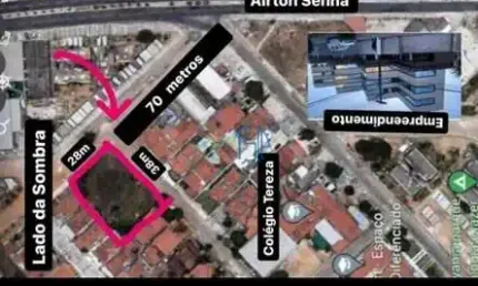 Terreno próximo a  Av. Ayrton Senna / Terreno em Natal- RN