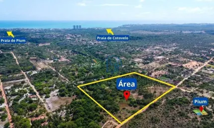 Terreno à venda no bairro Centro - Nísia Floresta/RN