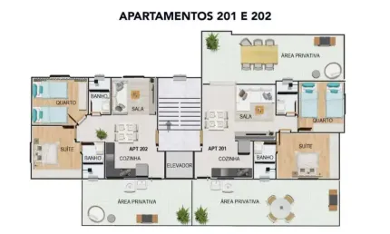 Área privativa à venda, 2 quartos, 1 suíte, 1 vaga, Araguaia - Belo Horizonte/MG