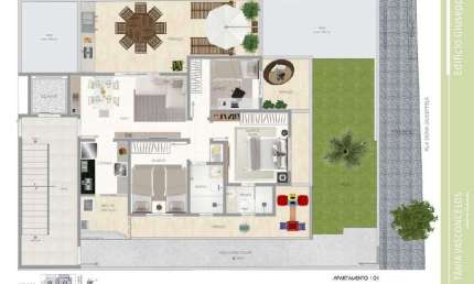 Apartamento à venda, 3 quartos, 1 suíte, 1 vaga, Milionários - Belo Horizonte/MG