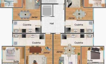 Apartamento à venda, 2 quartos, 1 suíte, 2 vagas, Miramar - Belo Horizonte/MG