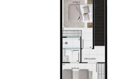 Casa à venda, 2 quartos, 1 suíte, 1 vaga, Tirol - Belo Horizonte/MG