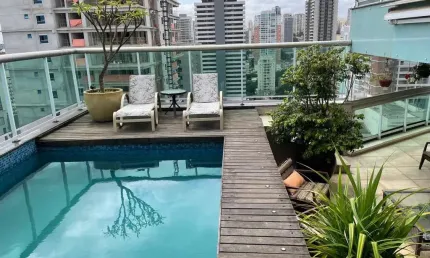 Cobertura com 3 quartos para alugar na Rua Apinajés, 242, Pompéia, São Paulo