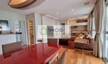 Apartamento mobiliado e decorado para locação | 3 suítes | 3 vagas | ao lado do Morumbi Shopping