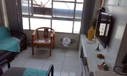 Kitnet para Venda em São Vicente, Centro, 1 banheiro