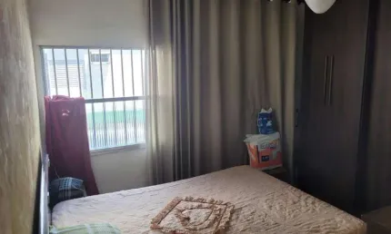 Apartamento para Venda em Santos, Aparecida, 3 dormitórios, 1 banheiro, 1 vaga