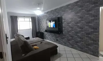 Apartamento para Venda em Santos, Campo Grande, 2 dormitórios, 1 banheiro, 1 vaga