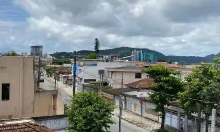 Apartamento para Venda em São Vicente, Esplanada dos Barreiros, 2 dormitórios, 1 banheiro, 1 vaga
