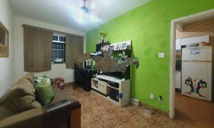 Apartamento para Venda em Santos, Marapé, 2 dormitórios, 1 banheiro, 1 vaga