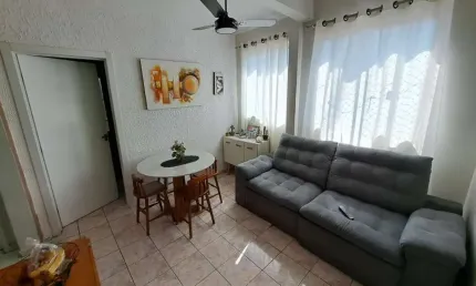 Apartamento para Venda em São Vicente, Centro, 2 dormitórios, 1 banheiro, 1 vaga