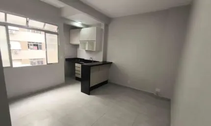 Apartamento para Venda em Santos, Ponta da Praia, 1 dormitório, 1 banheiro, 1 vaga