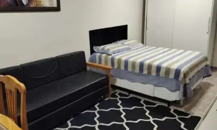 Apartamento para venda em santos, josé menino, 1 banheiro