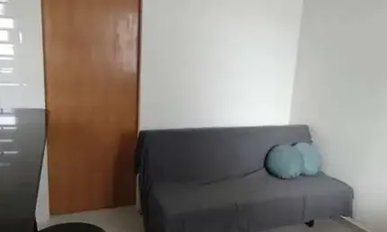 Kitnet para Locação em São Vicente, Centro, 1 dormitório, 1 banheiro, 1 vaga