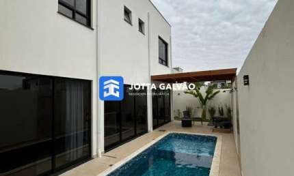 Casa em condomínio fechado com 3 quartos à venda na Avenida Luiz Greco, 10, Vila Monte Alegre, Paulínia, 190 m2 por R$ 1.170.000