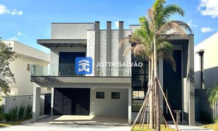 Casa em condomínio fechado com 5 quartos para alugar na Avenida Alphaville, 8, Alphaville Dom Pedro, Campinas, 440 m2 por R$ 28.000