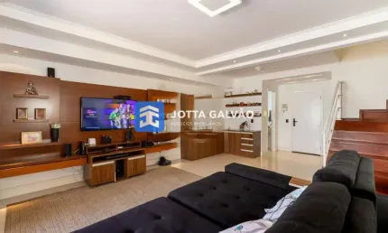 Casa em condomínio fechado com 4 quartos à venda na rua ramão olavo saravy filho, 1565, jardim myrian moreira da costa, campinas, 170 m2 por r$ 1.290.000