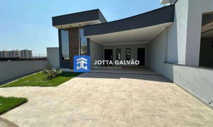Casa em condomínio fechado com 3 quartos à venda na Ayrton Senna da Silva, 2505, Residencial Jardim de Mônaco, Hortolândia, 164 m2 por R$ 890.000