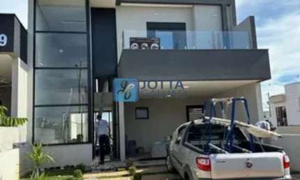 Casa em condomínio fechado com 3 quartos à venda na Avenida Luiz Greco, 10, Vila Monte Alegre, Paulínia, 180 m2 por R$ 1.385.000