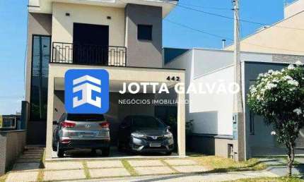 Casa em condomínio fechado com 3 quartos à venda na Mário Pavanin, 100, Jardim Park Real, Indaiatuba, 150 m2 por R$ 1.060.000